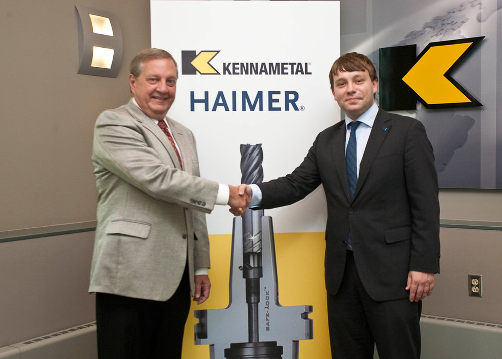 Accord Kennametal - Haimer portant sur la fourniture de l’avant-gardiste interface outil/broche KM4X de Kennametal